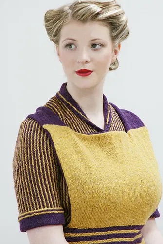 Photo of pinafore frock pattern