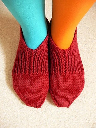 Red slippers