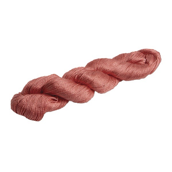 Skein of pink yarn