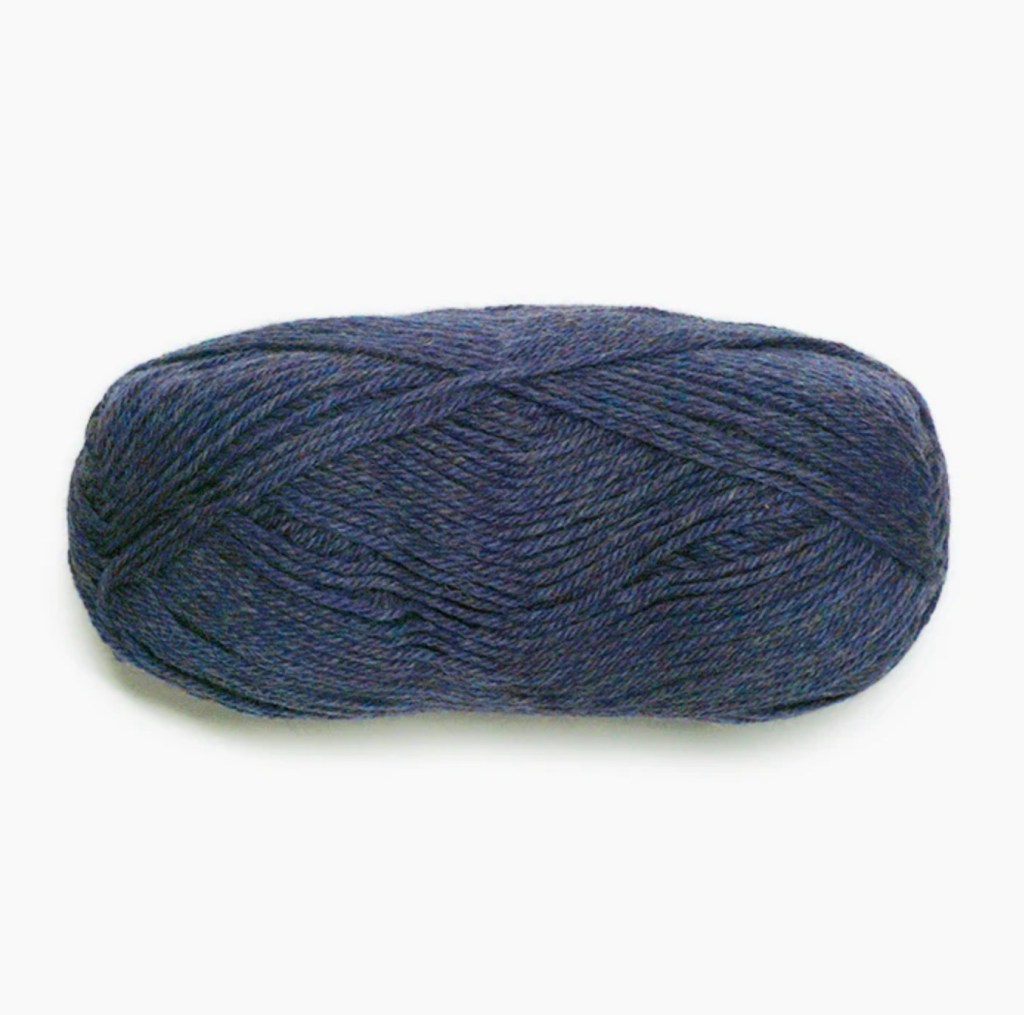 Dark blue yarn